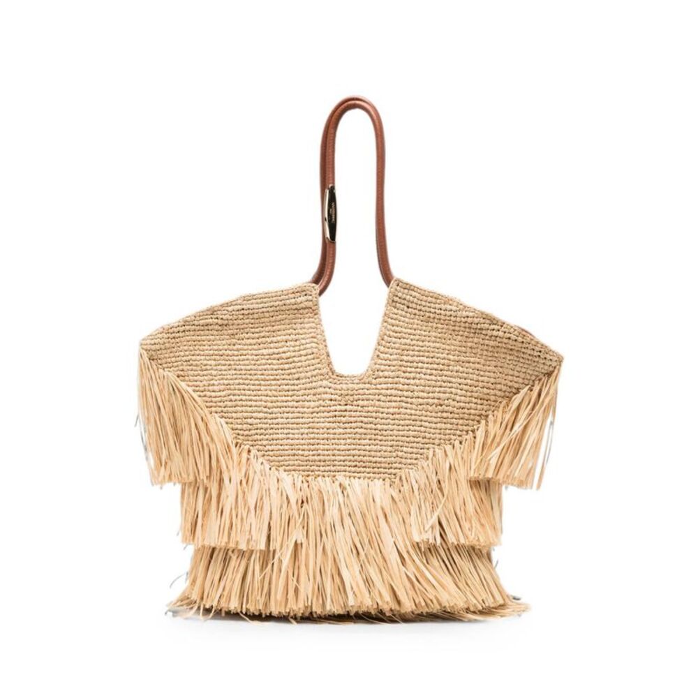 Zimmermann Women Goldentime Medium Rafia Tote